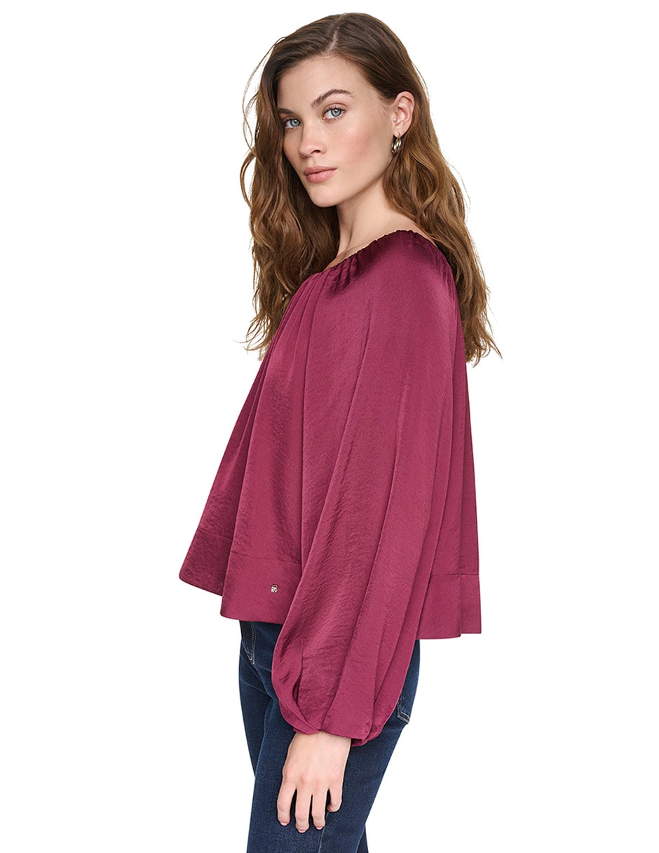 Pantalón regular dkny regular para mujer 4