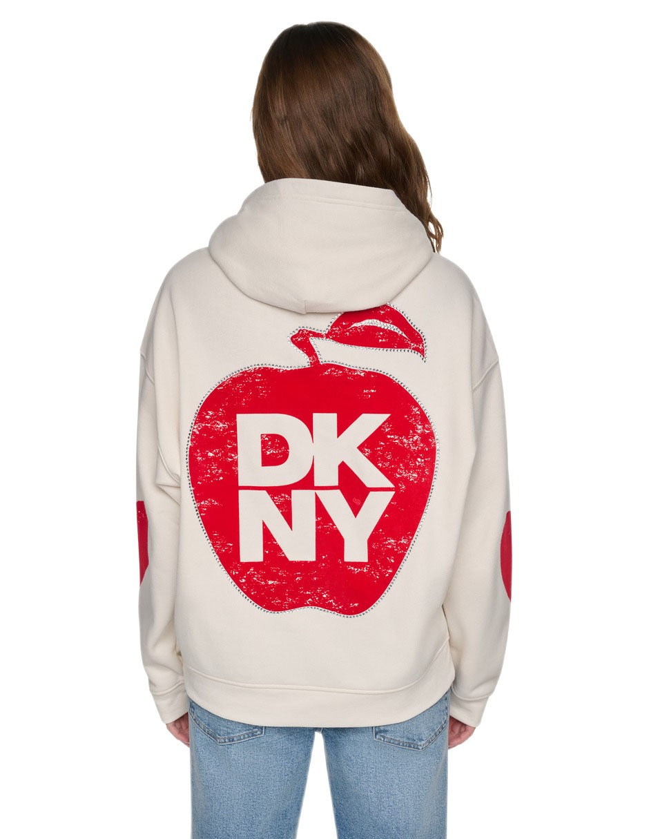 Sudadera con capucha y bolsa para mujer 3