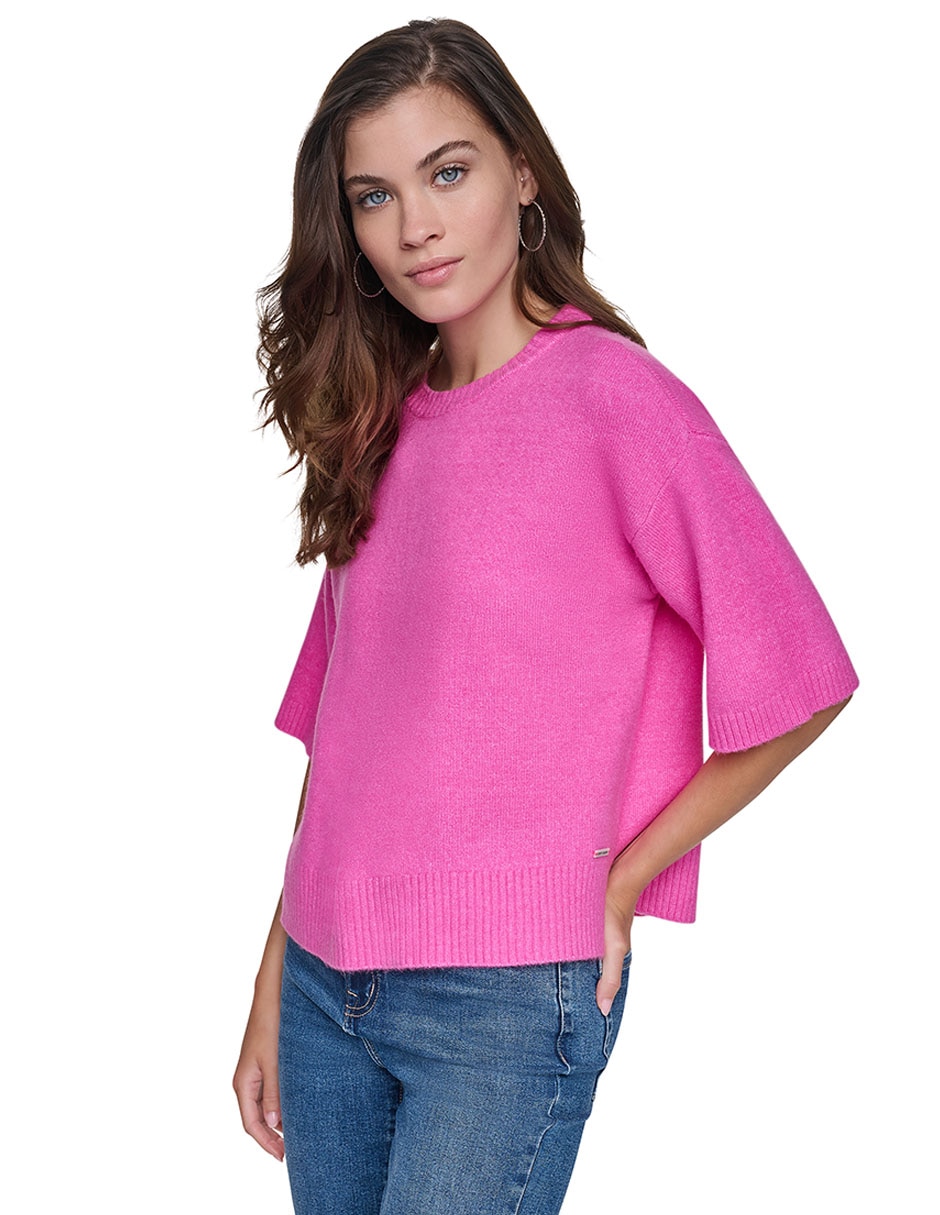 Pantalón regular dkny regular para mujer 4