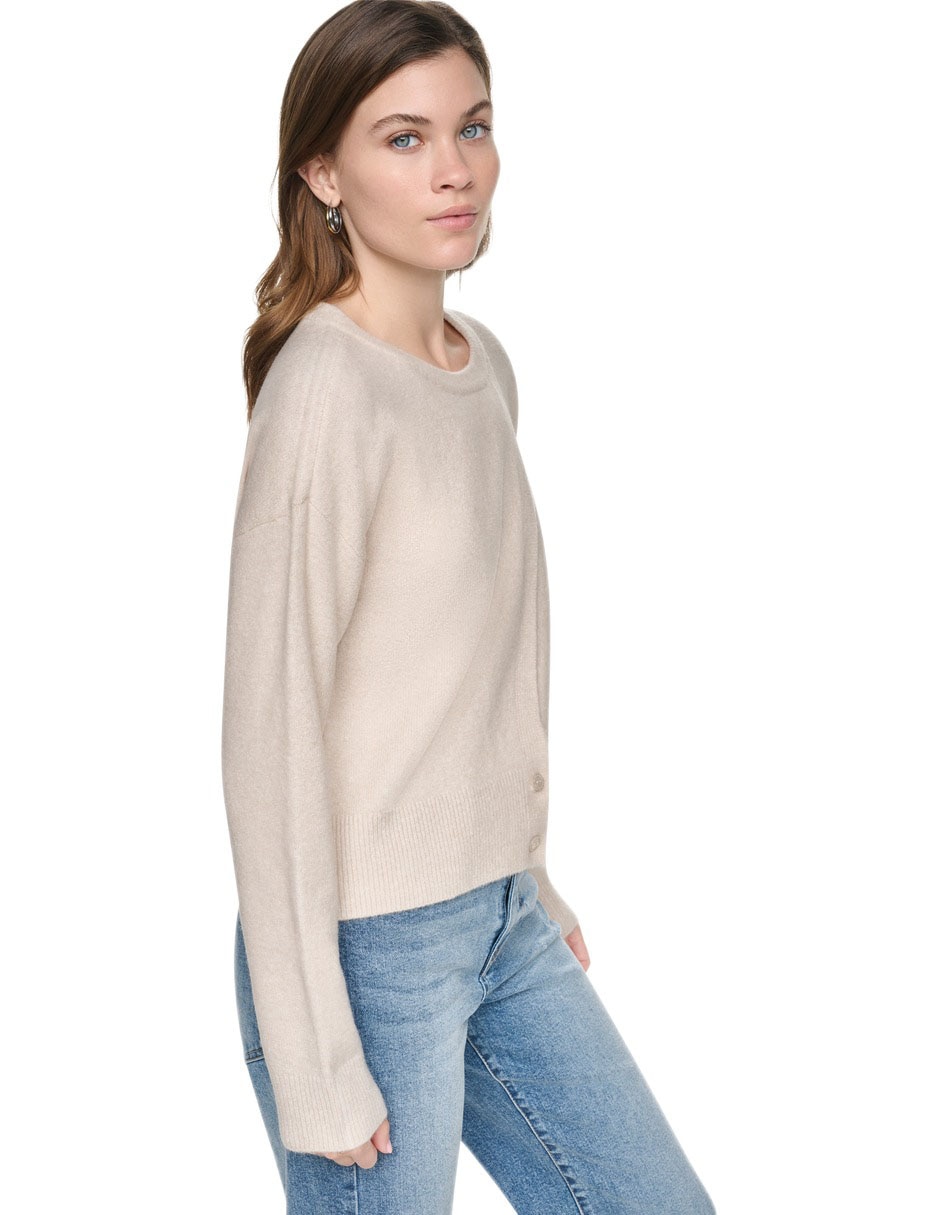 Suéter cuello redondo para mujer 2