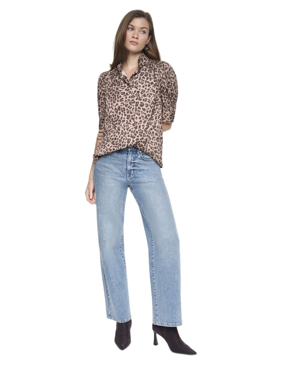 Blusa Alexis manga 3/4 para mujer Blusa Alexis manga 3/4 para mujer