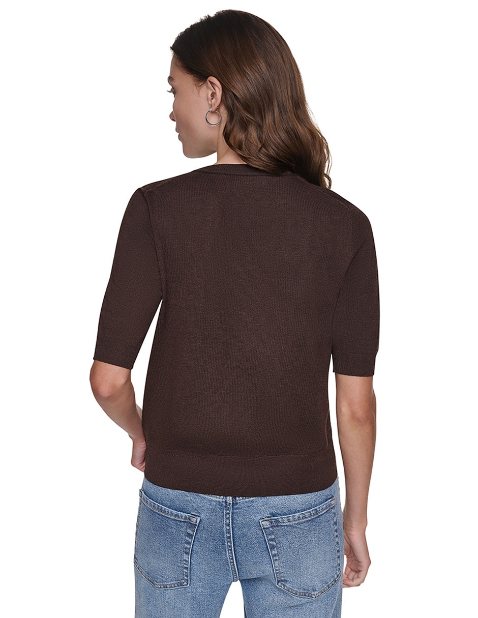 Pantalón regular dkny regular para mujer 2