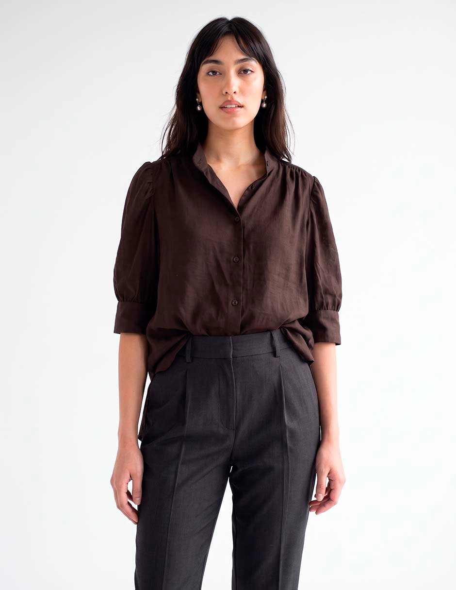 Blusa manga 3/4 para mujer Blusa manga 3/4 para mujer