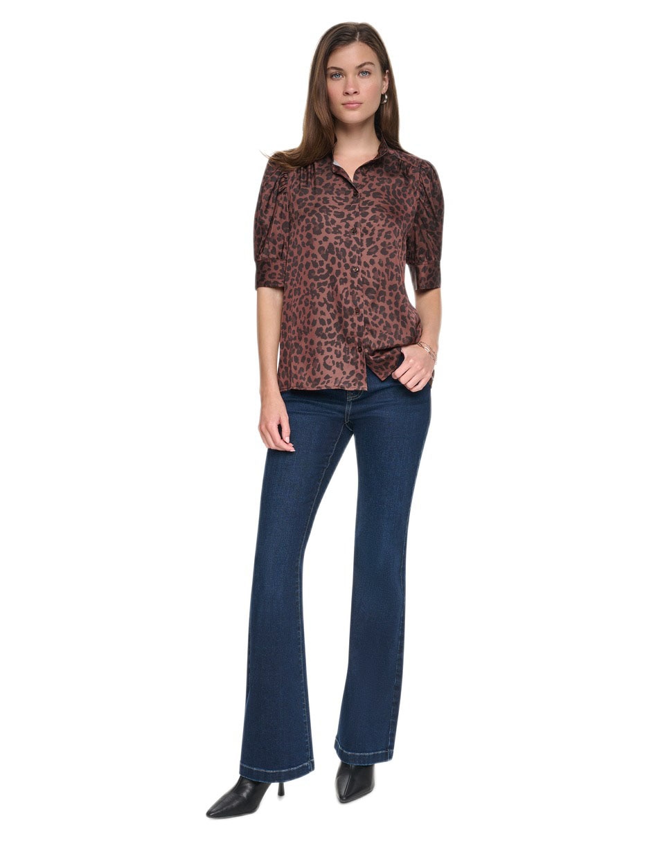 Blusa Alexis manga 3/4 para mujer