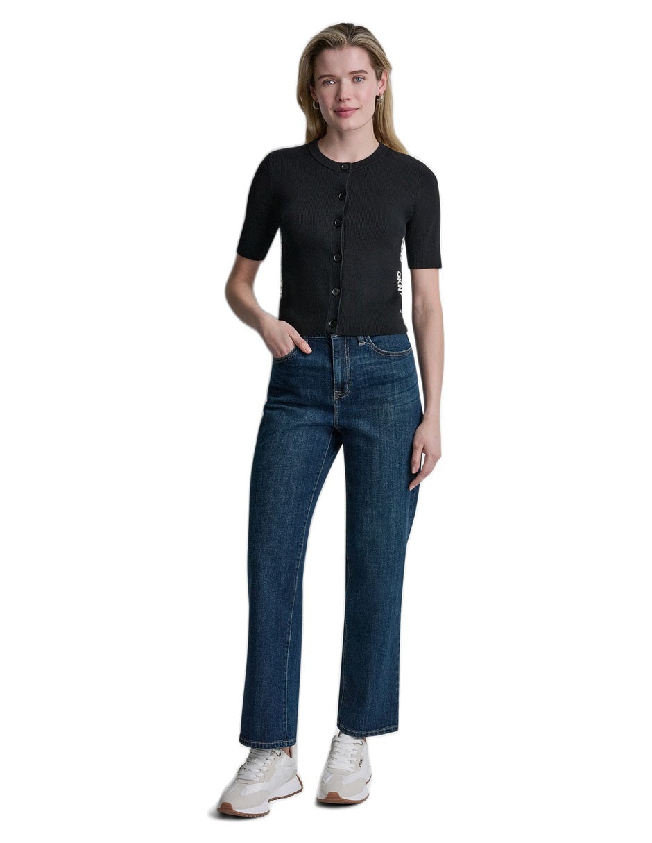 Suéter cuello redondo para mujer