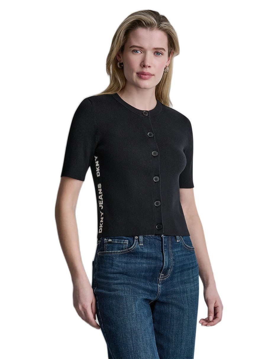 Suéter cuello redondo para mujer 3
