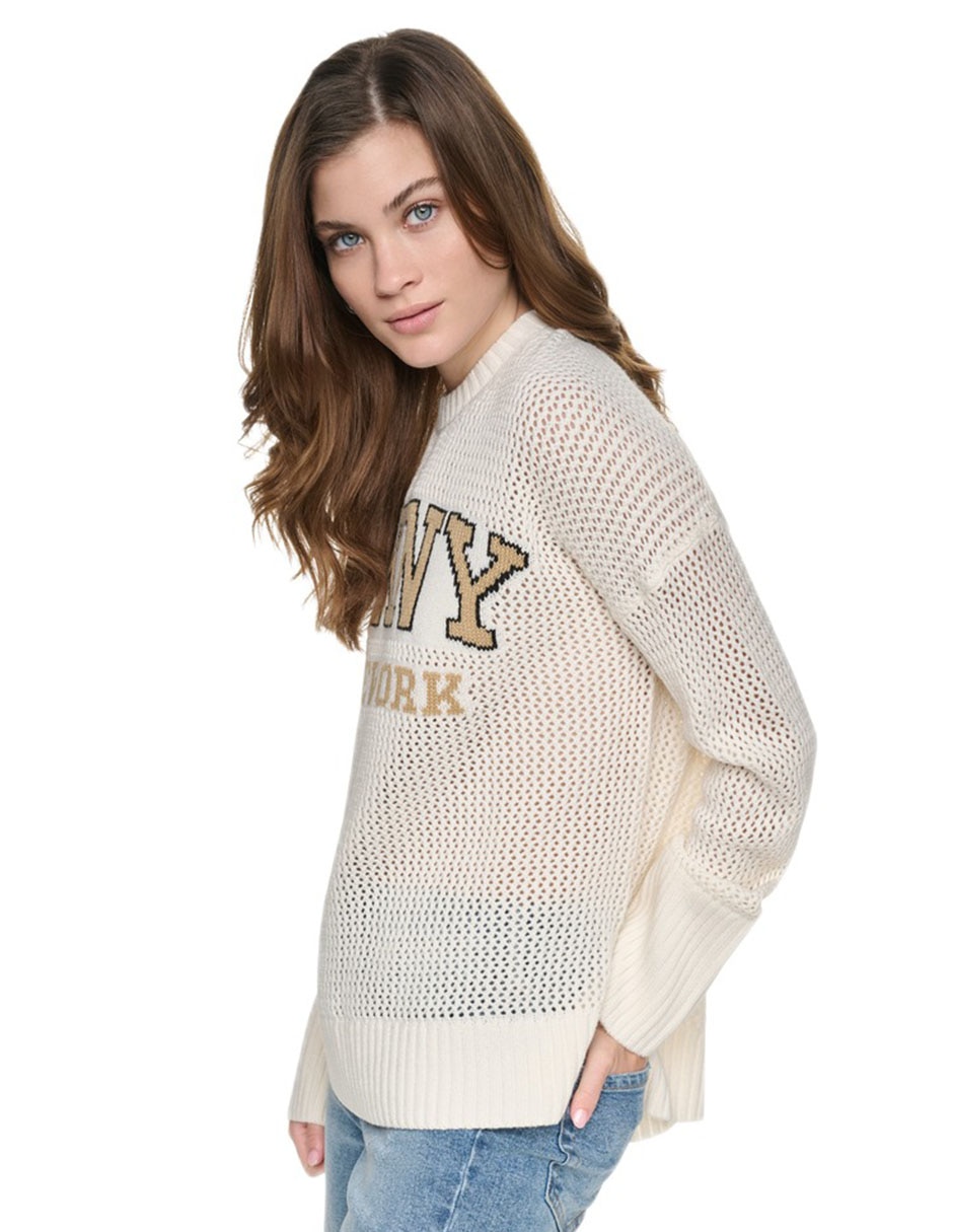 Suéter cuello redondo para mujer Suéter cuello redondo para mujer