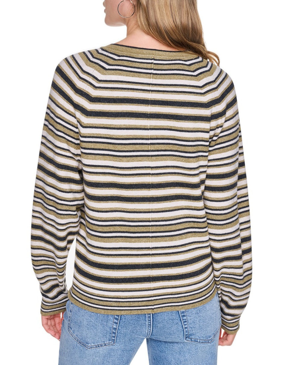 Suéter cuello redondo para mujer 4