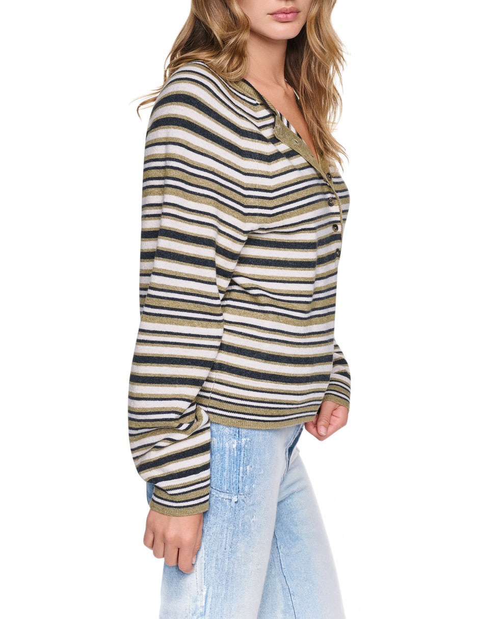 Suéter cuello redondo para mujer 2
