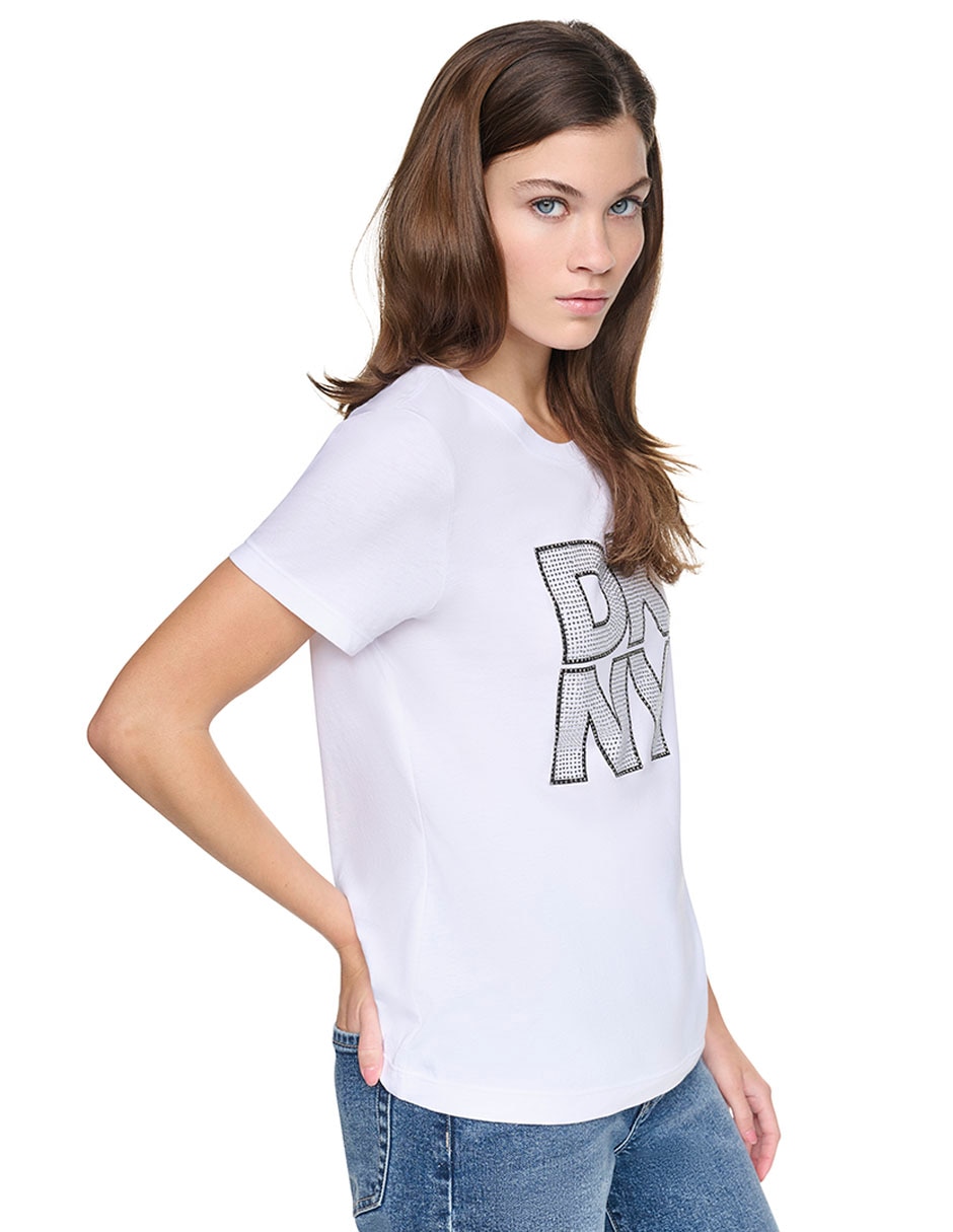 Pantalón regular dkny regular para mujer 3