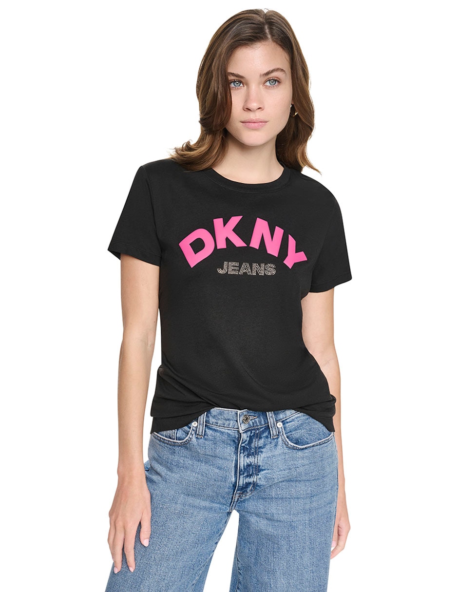 Pantalón regular dkny regular para mujer 2