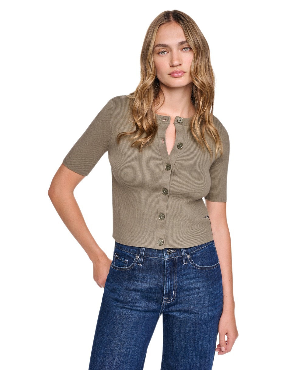 Suéter cuello redondo para mujer 3