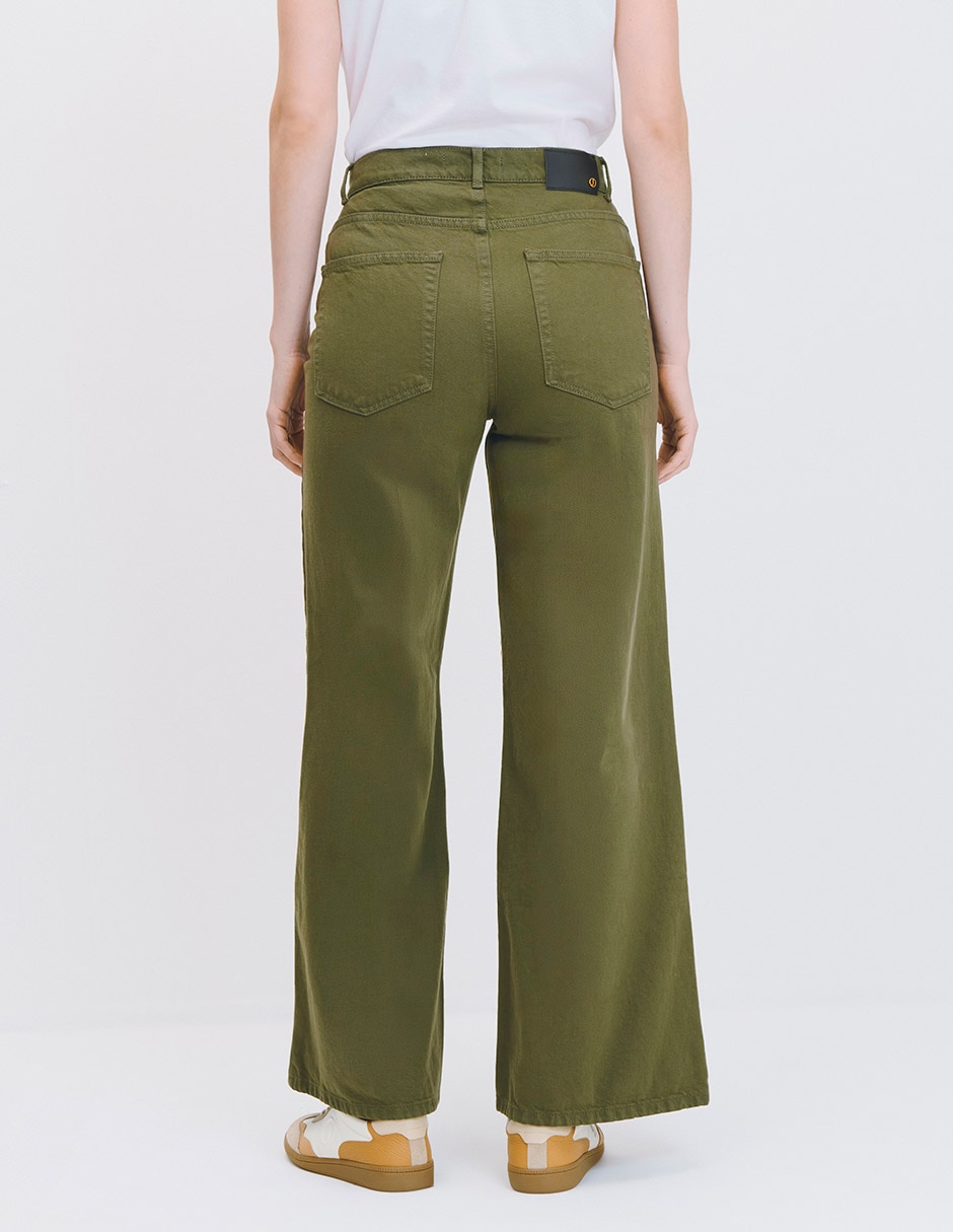 Jeans wide leg para mujer 3