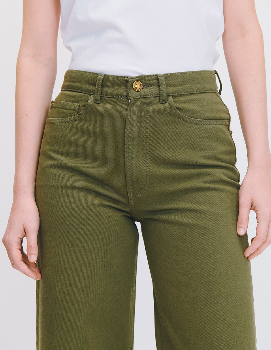 Jeans wide leg para mujer 2