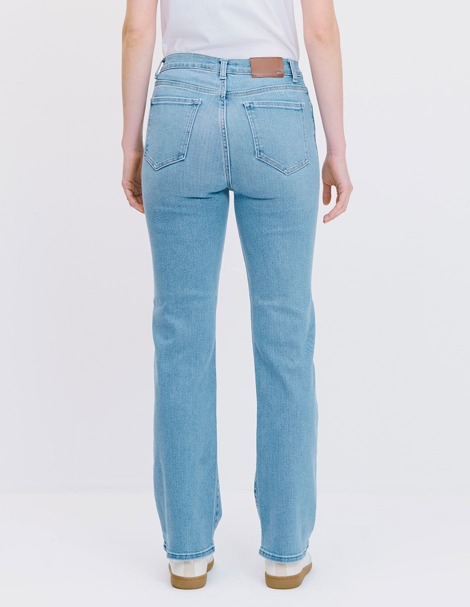 Jeans straight para mujer 3