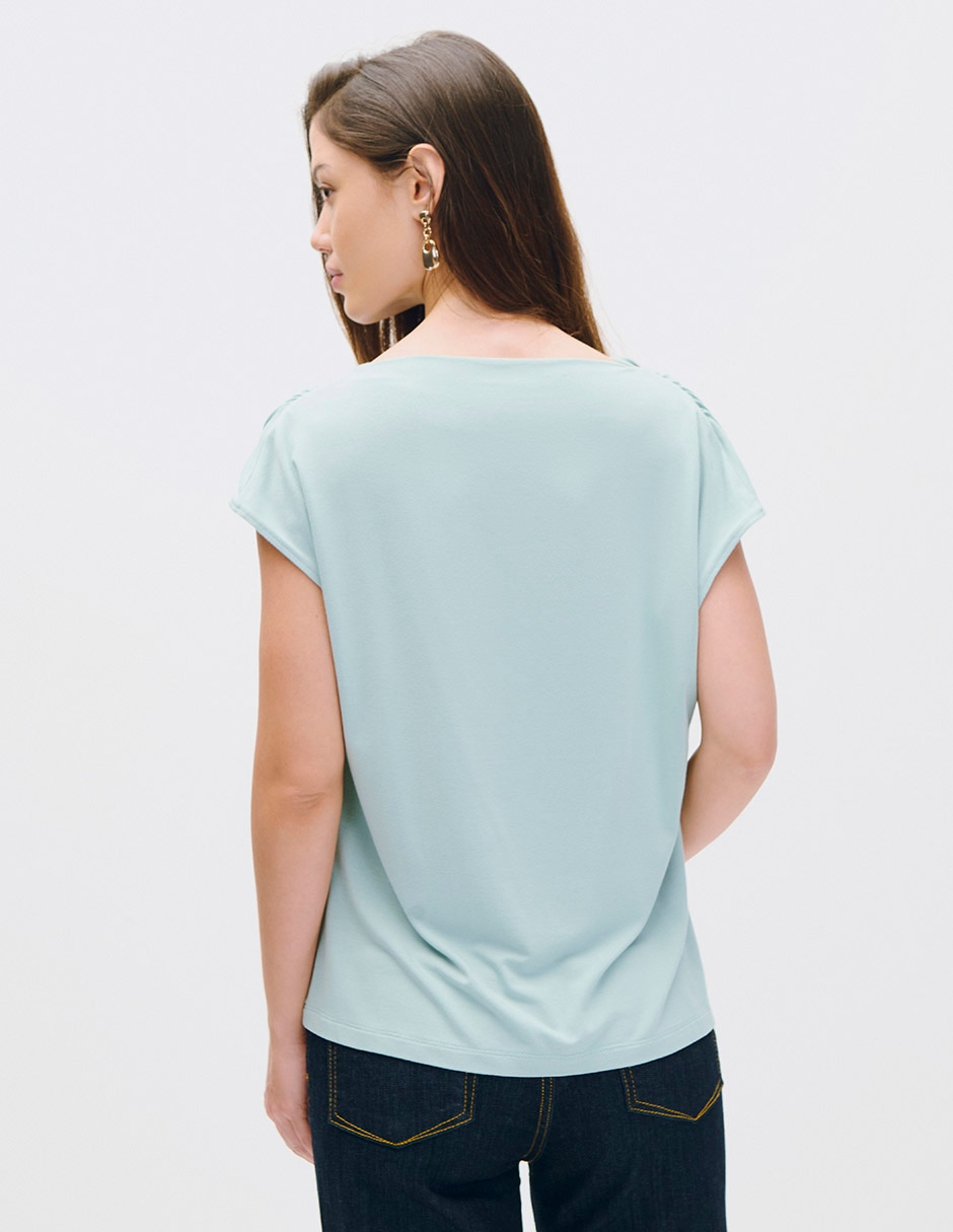 Blusa sin manga para mujer 3