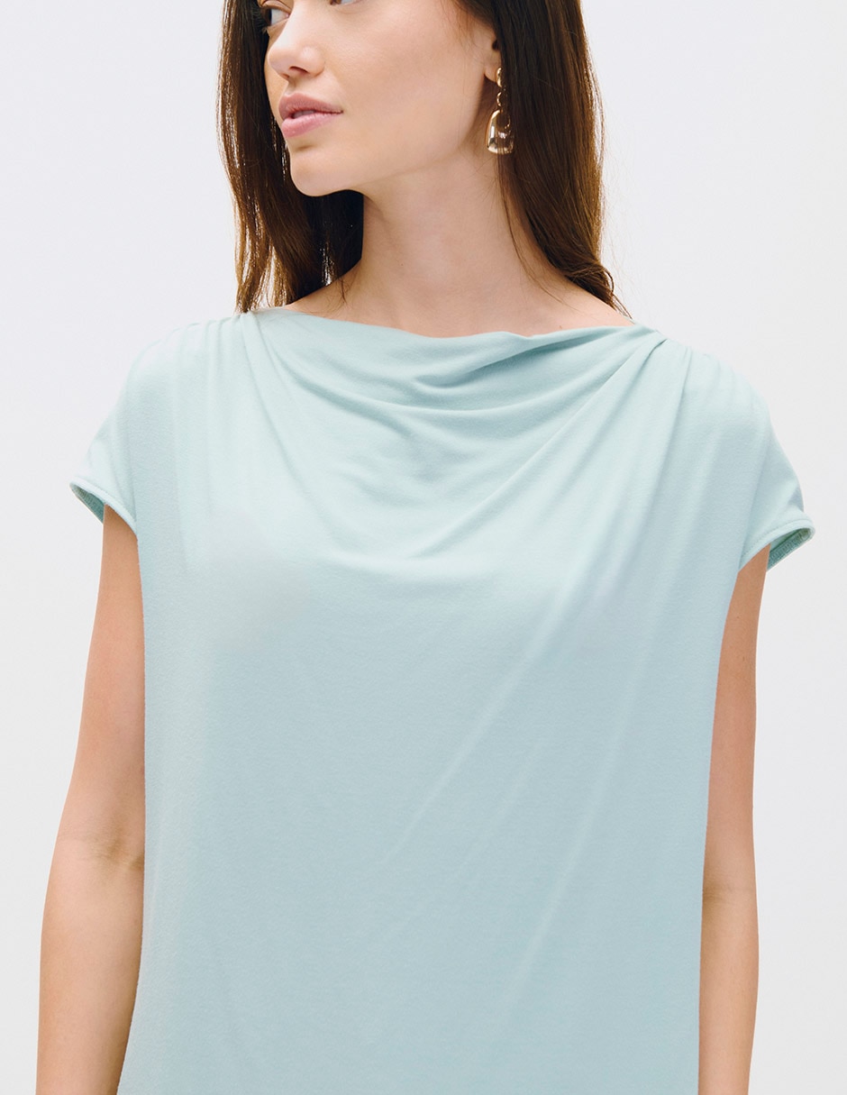 Blusa sin manga para mujer 2