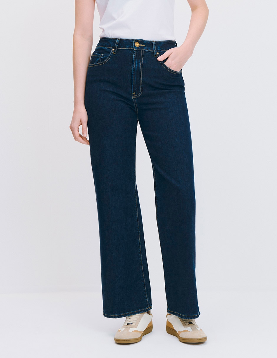 Jeans/Jegging/Jeans jogger Regular Wide leg Cintura alta WIDE LEG C.P. para mujer Jeans/Jegging/Jeans jogger Regular Wide leg Cintura alta WIDE LEG C.P. para mujer
