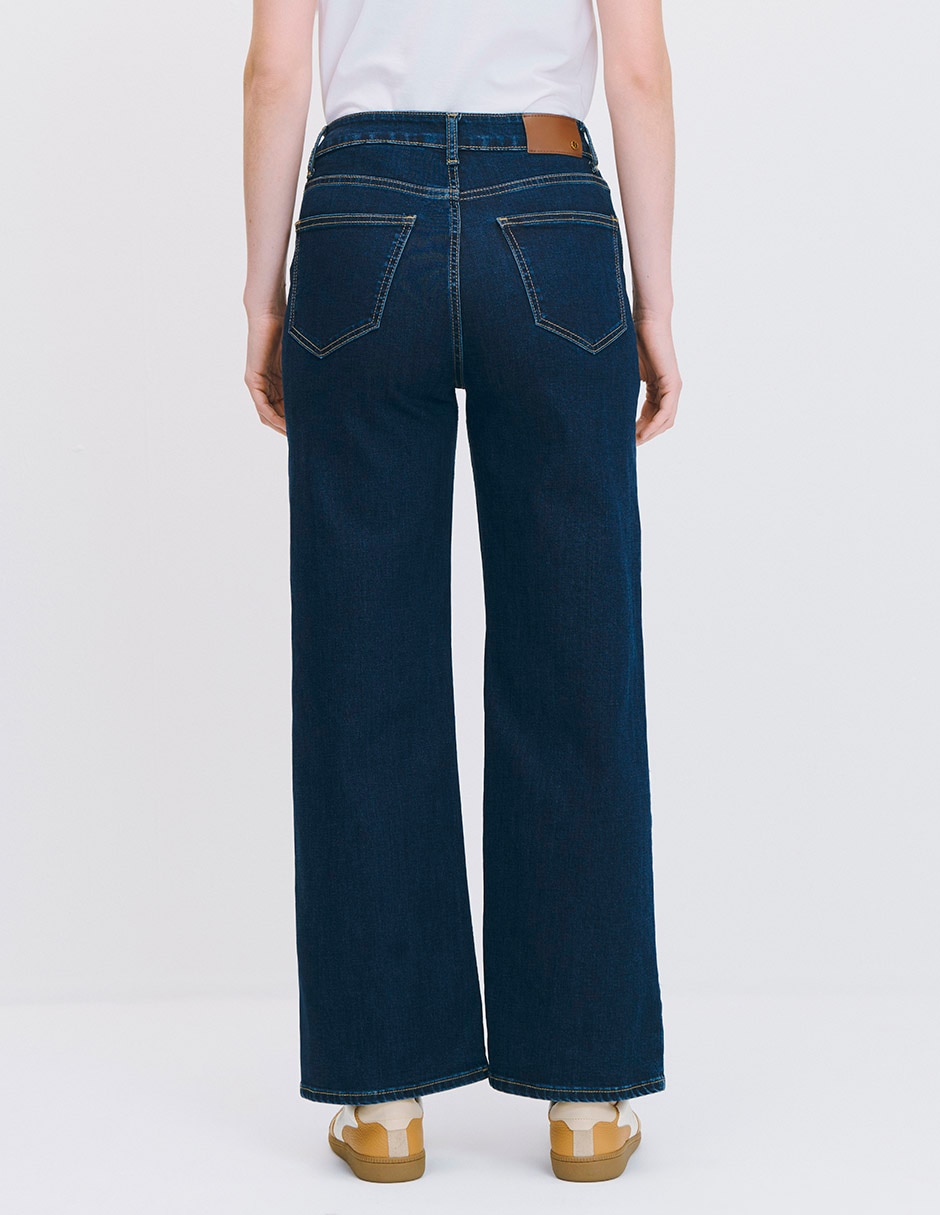 Jeans/Jegging/Jeans jogger Regular Wide leg Cintura alta WIDE LEG C.P. para mujer 3