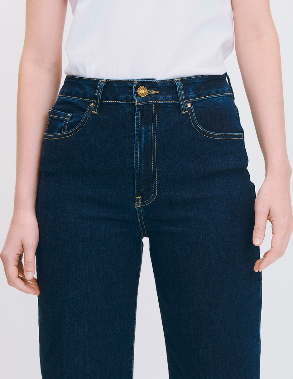 Jeans/Jegging/Jeans jogger Regular Wide leg Cintura alta WIDE LEG C.P. para mujer 4