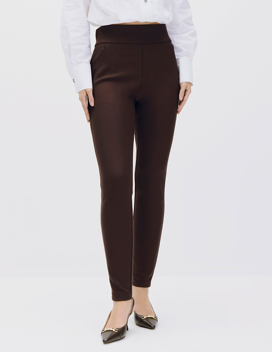 Legging cintura alta con elástico para mujer Legging cintura alta con elástico para mujer