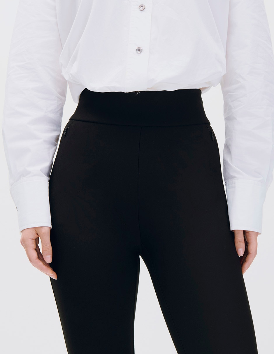 Legging cintura alta con elástico para mujer 2