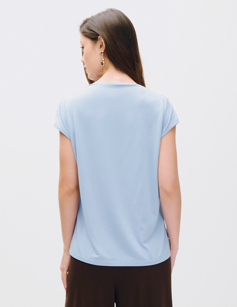 Blusa sin manga para mujer 3