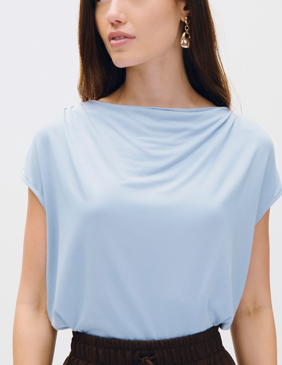Blusa sin manga para mujer 2