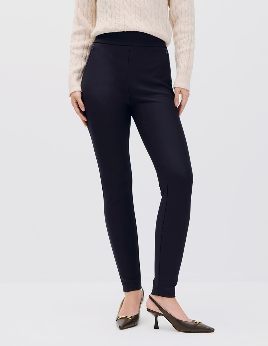 Legging cintura alta con elástico para mujer Legging cintura alta con elástico para mujer