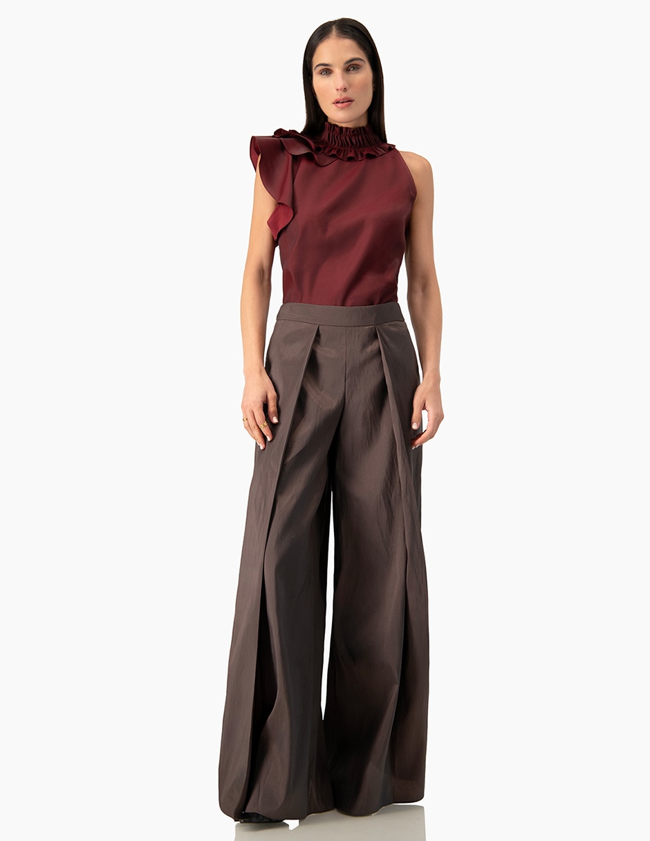Blusa sin manga para mujer 4