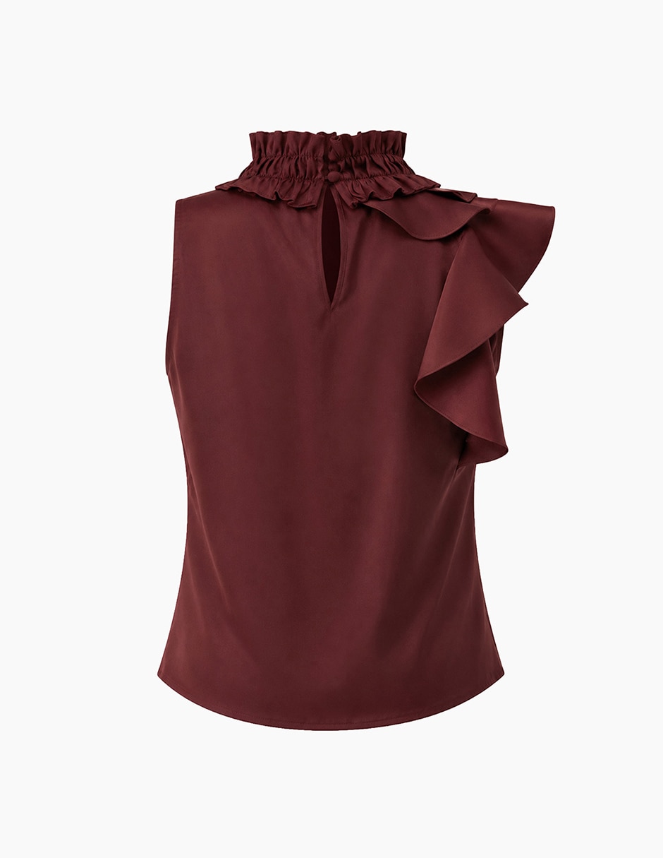 Blusa sin manga para mujer 3