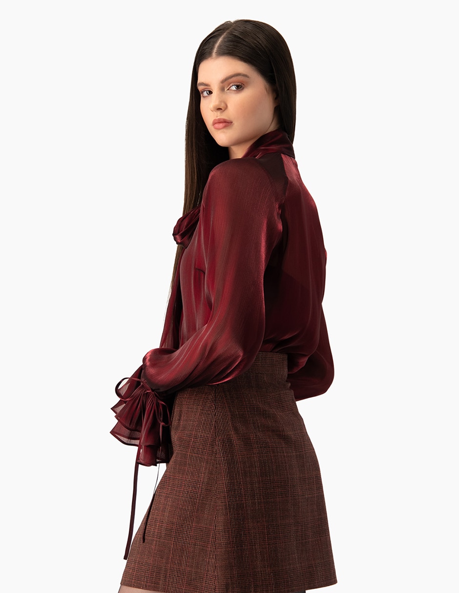 Blusa manga larga para mujer 2