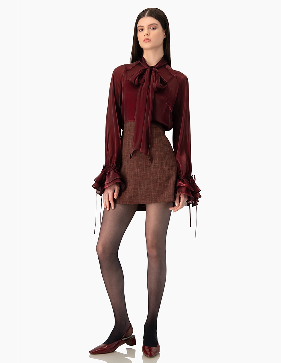 Blusa manga larga para mujer 4