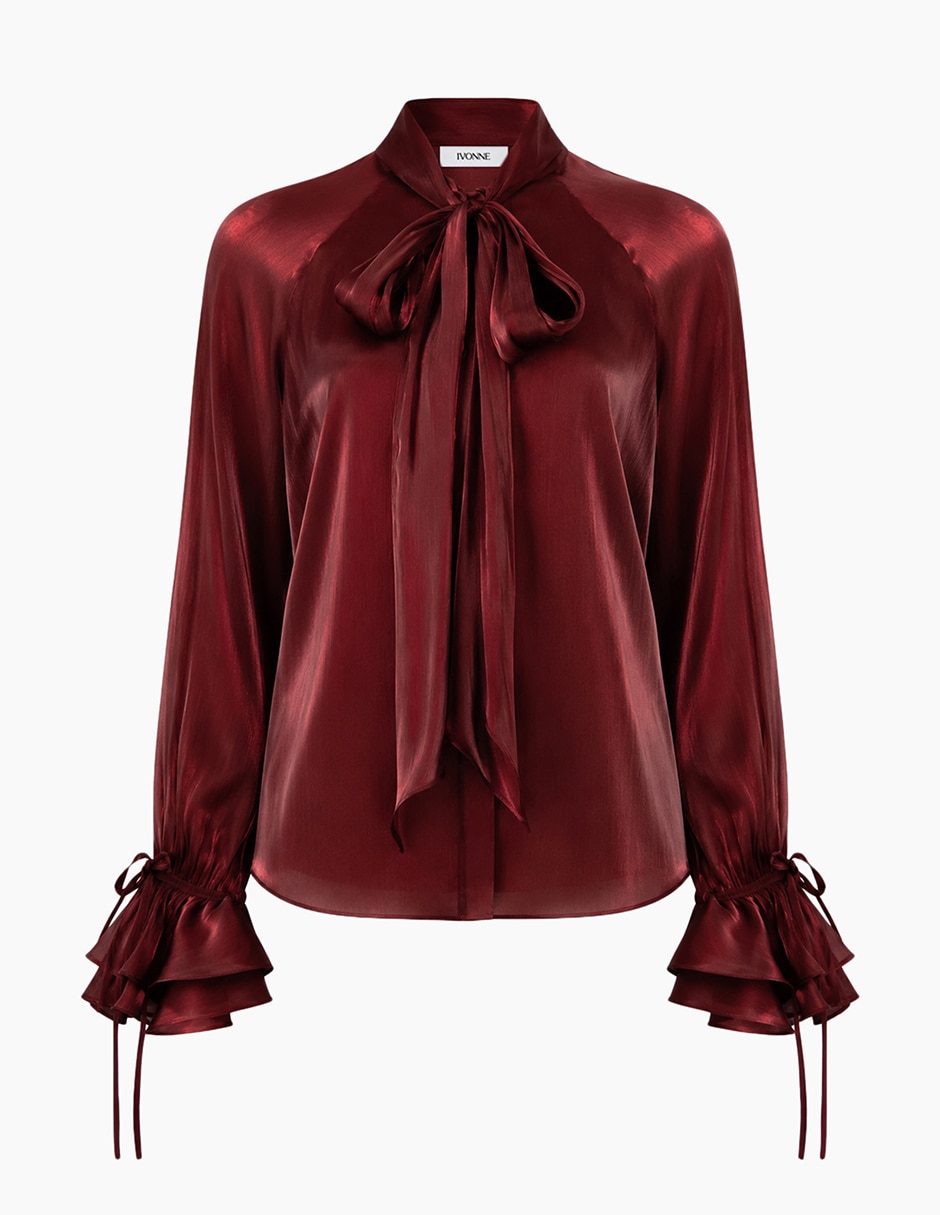 Blusa manga larga para mujer 7