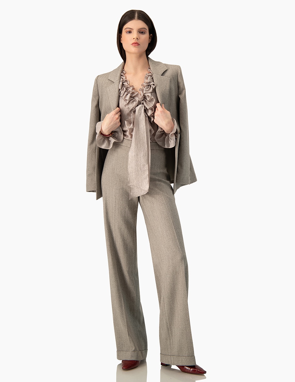 Pantalón regular para mujer 4