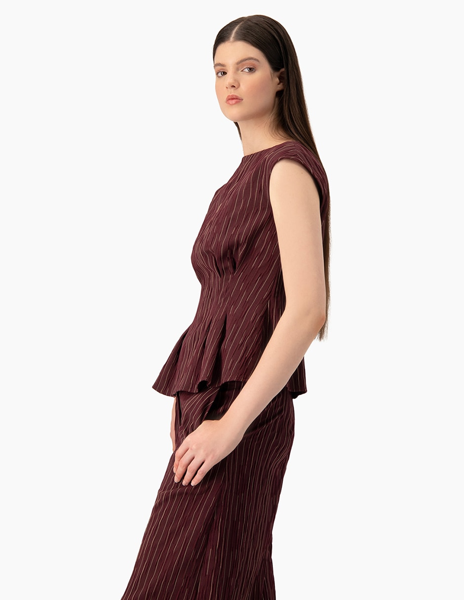 Blusa sin manga para mujer 5