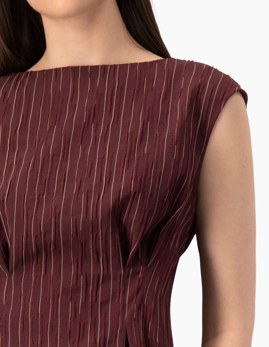 Blusa sin manga para mujer 8