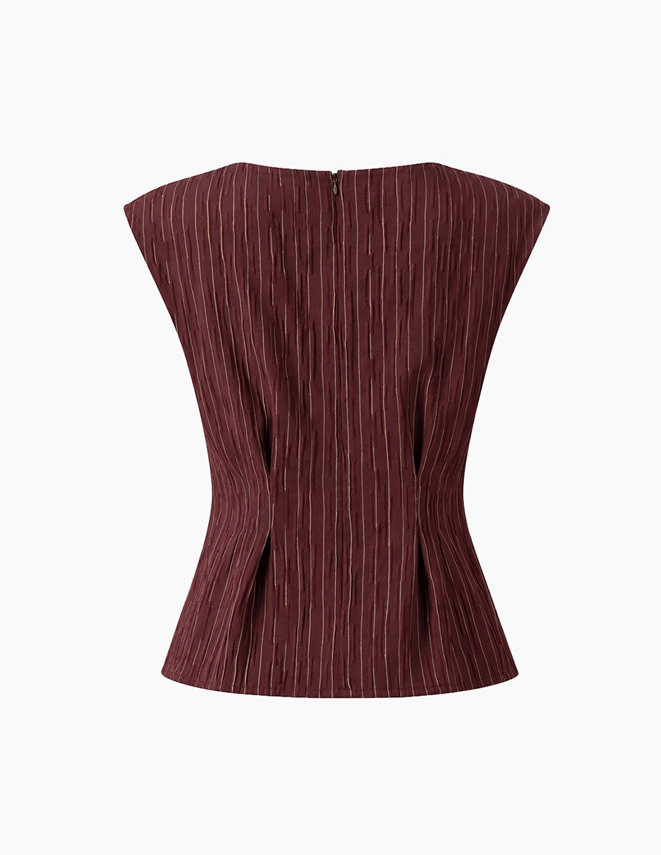 Blusa sin manga para mujer 6