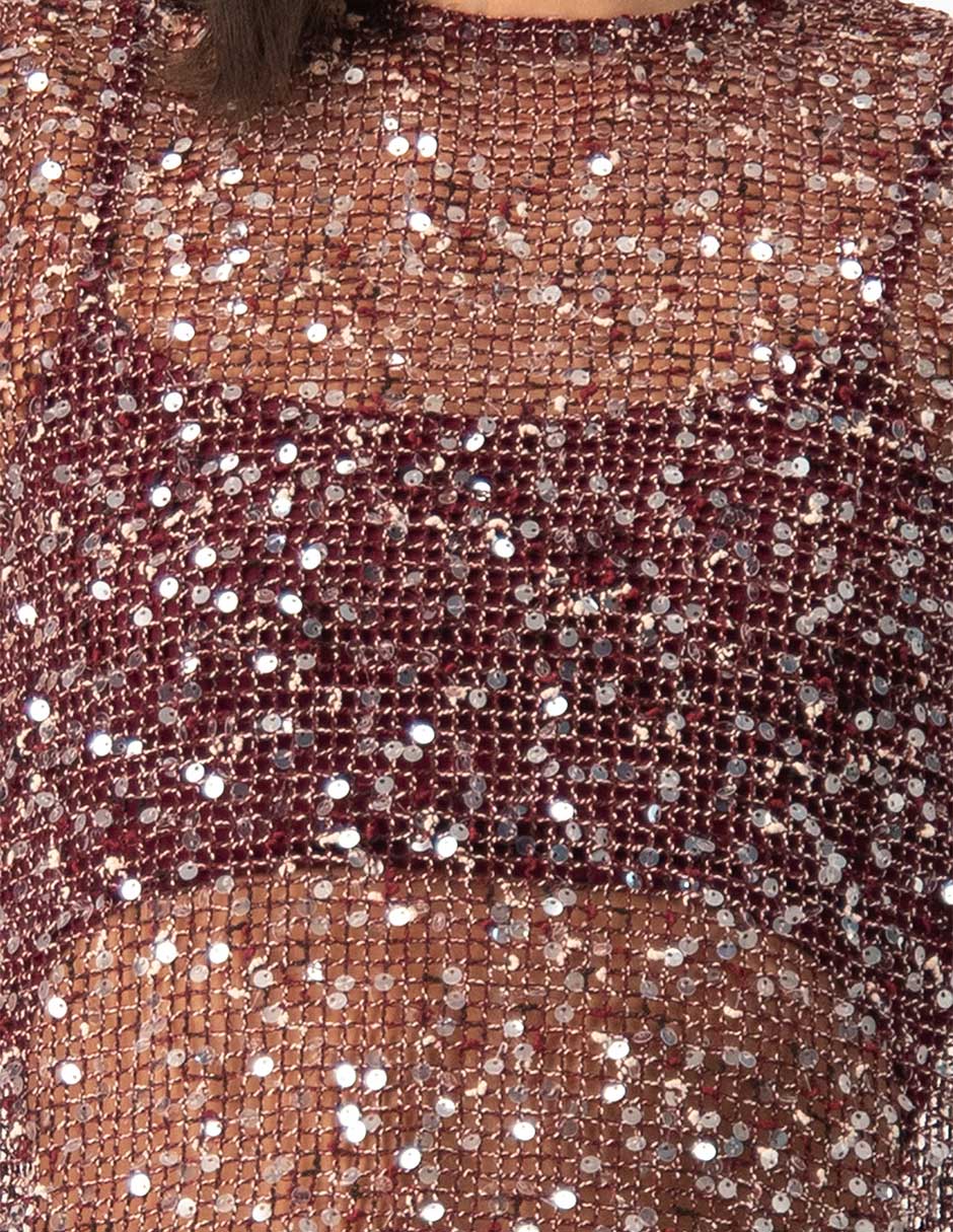 Top cuello redondo sin tirantes 5