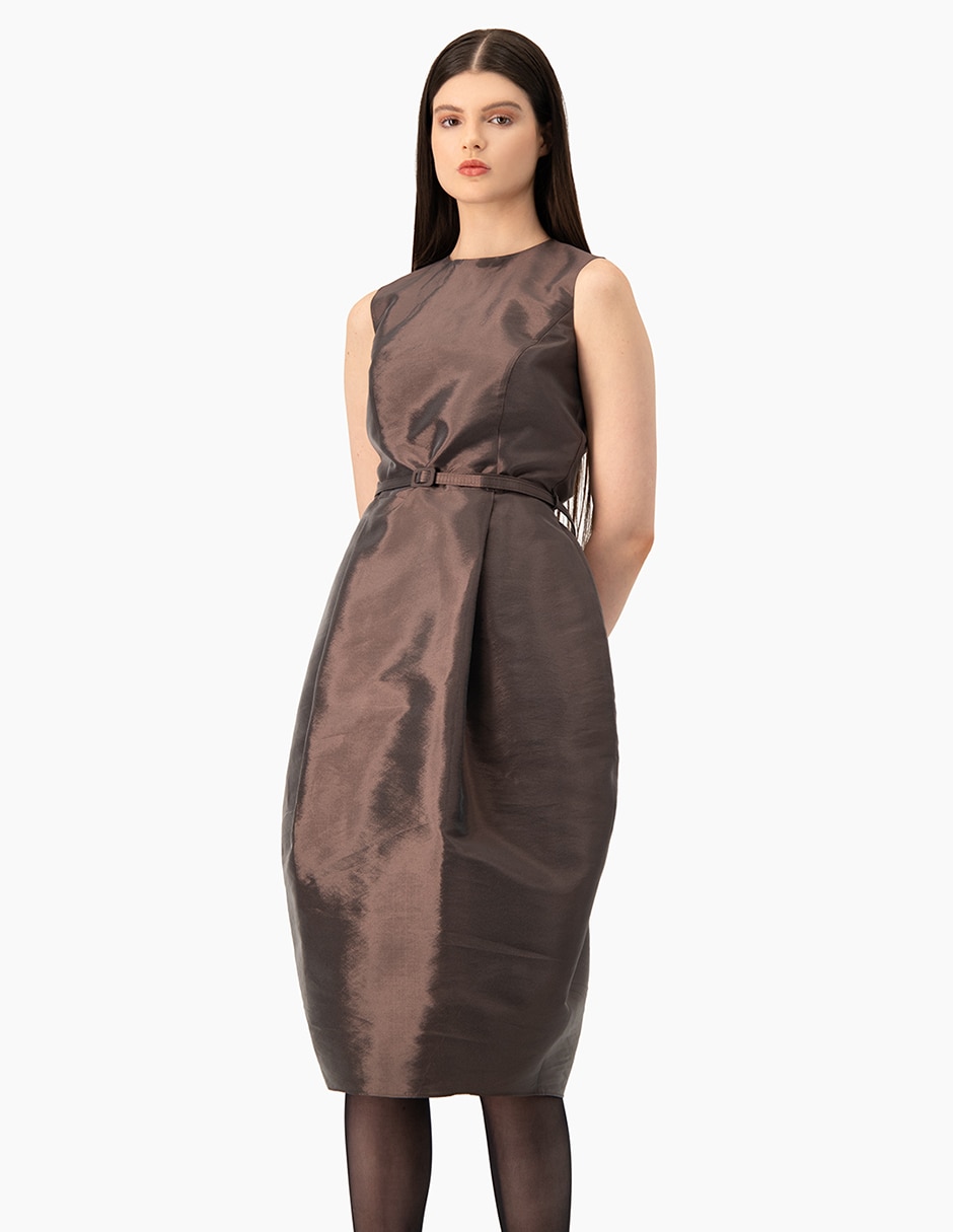 Vestido midi casual para mujer
