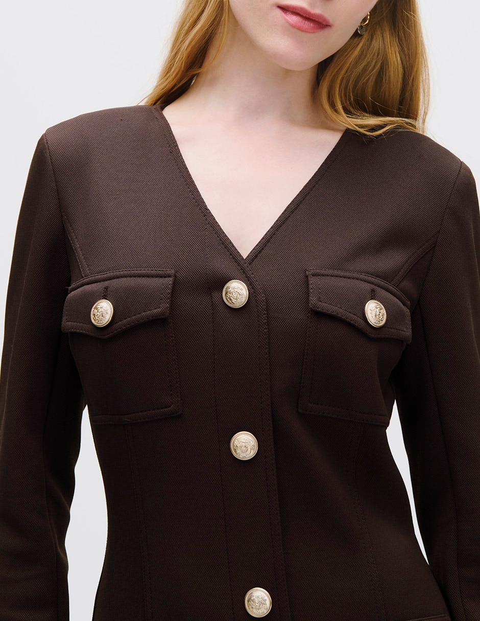 Vestido midi casual marrakesh para mujer 4