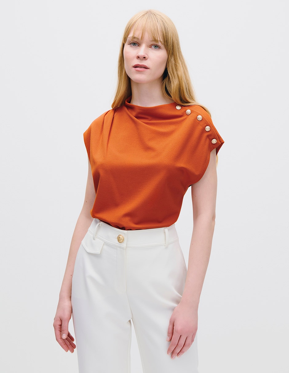 BLUSA MARRAKESH manga Sin Manga para mujer BLUSA MARRAKESH manga Sin Manga para mujer