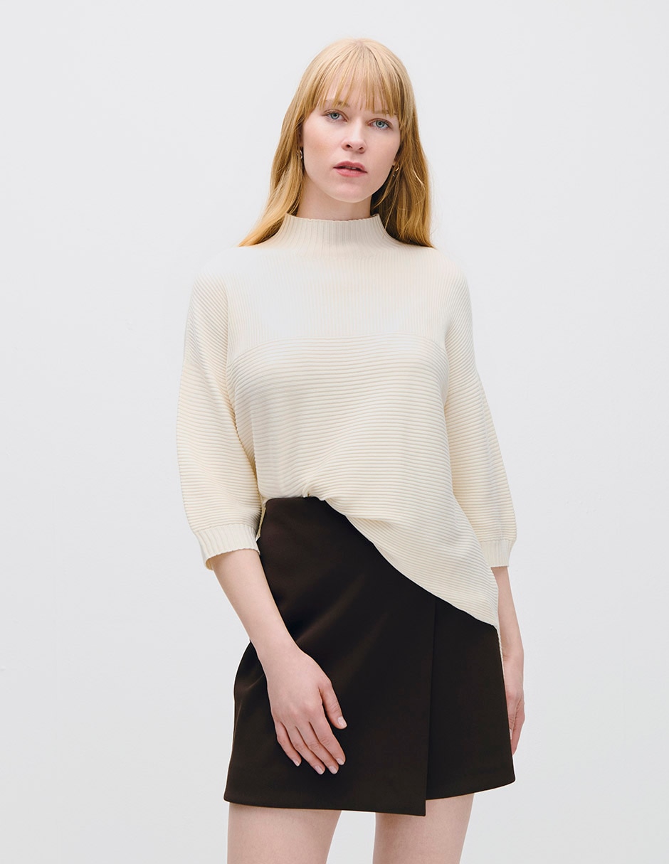 Suéter cuello alto para mujer Suéter cuello alto para mujer