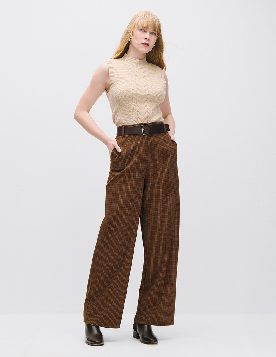 Pantalón relaxed marrakesh wide leg para mujer 2