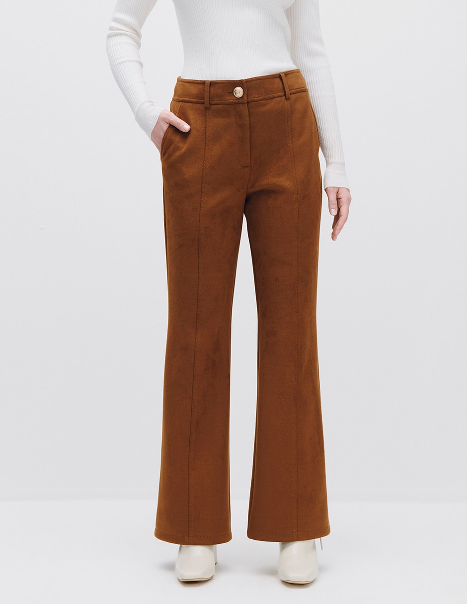 Pantalón regular marrakesh acampanado para mujer