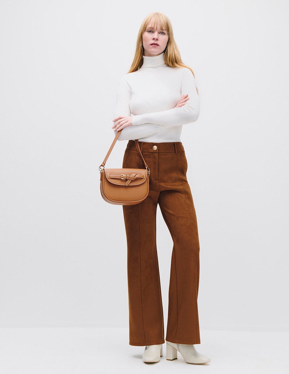 Pantalón regular marrakesh acampanado para mujer 2