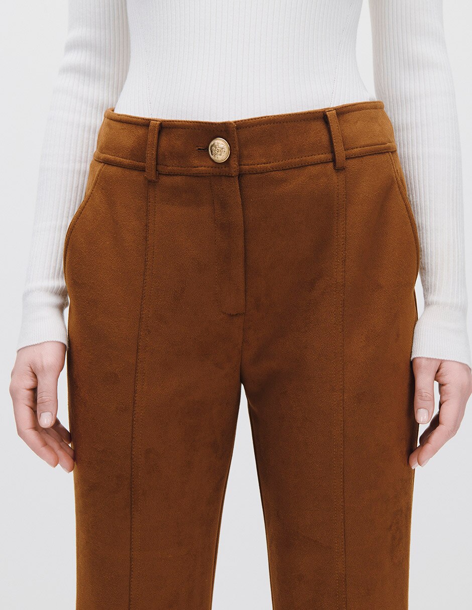 Pantalón regular marrakesh acampanado para mujer 4
