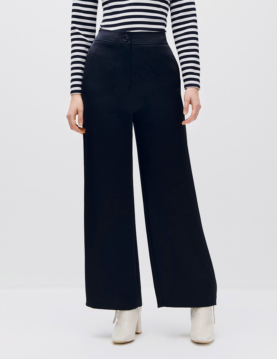 Pantalón relaxed toulouse palazzo para mujer