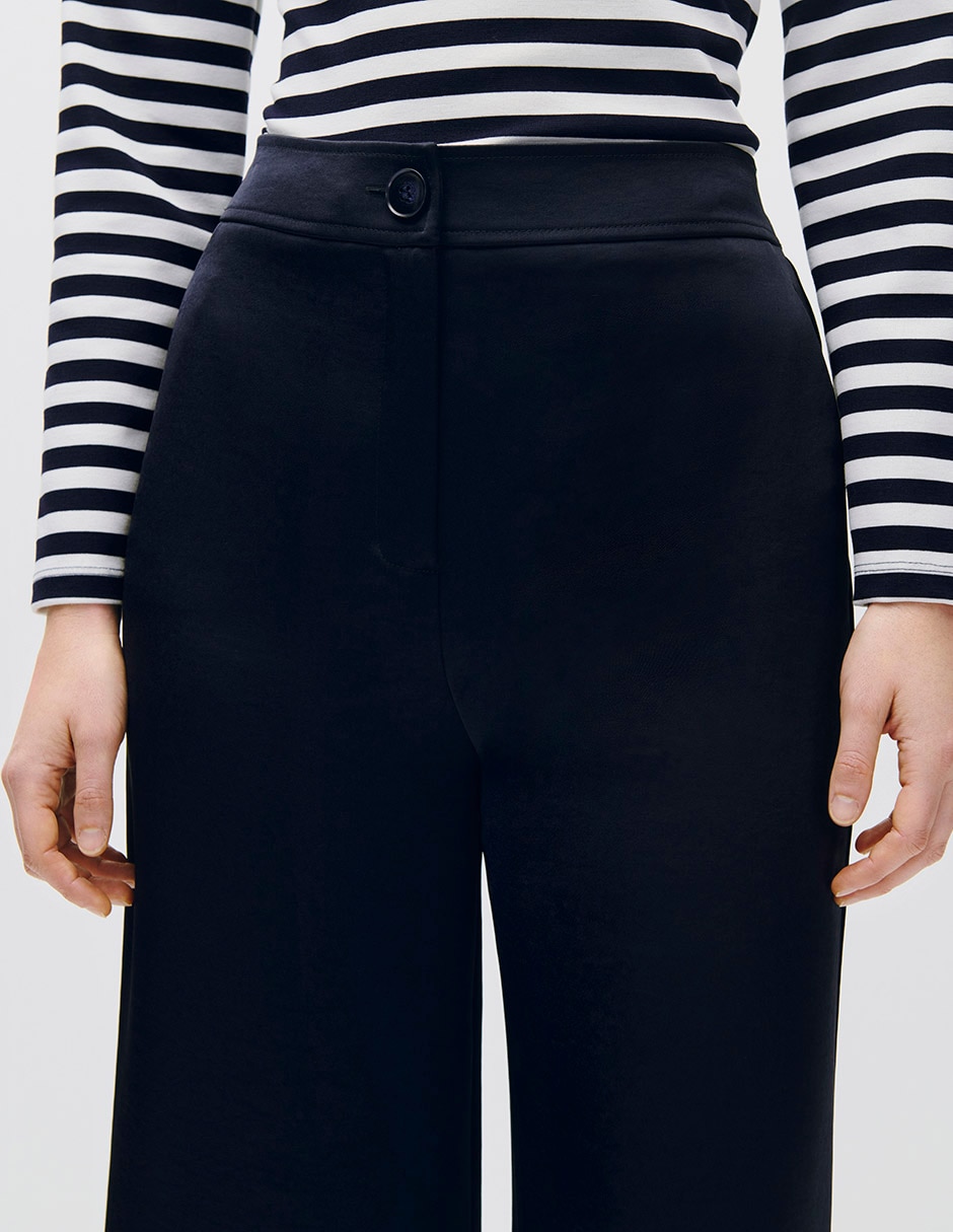 Pantalón relaxed toulouse palazzo para mujer 4