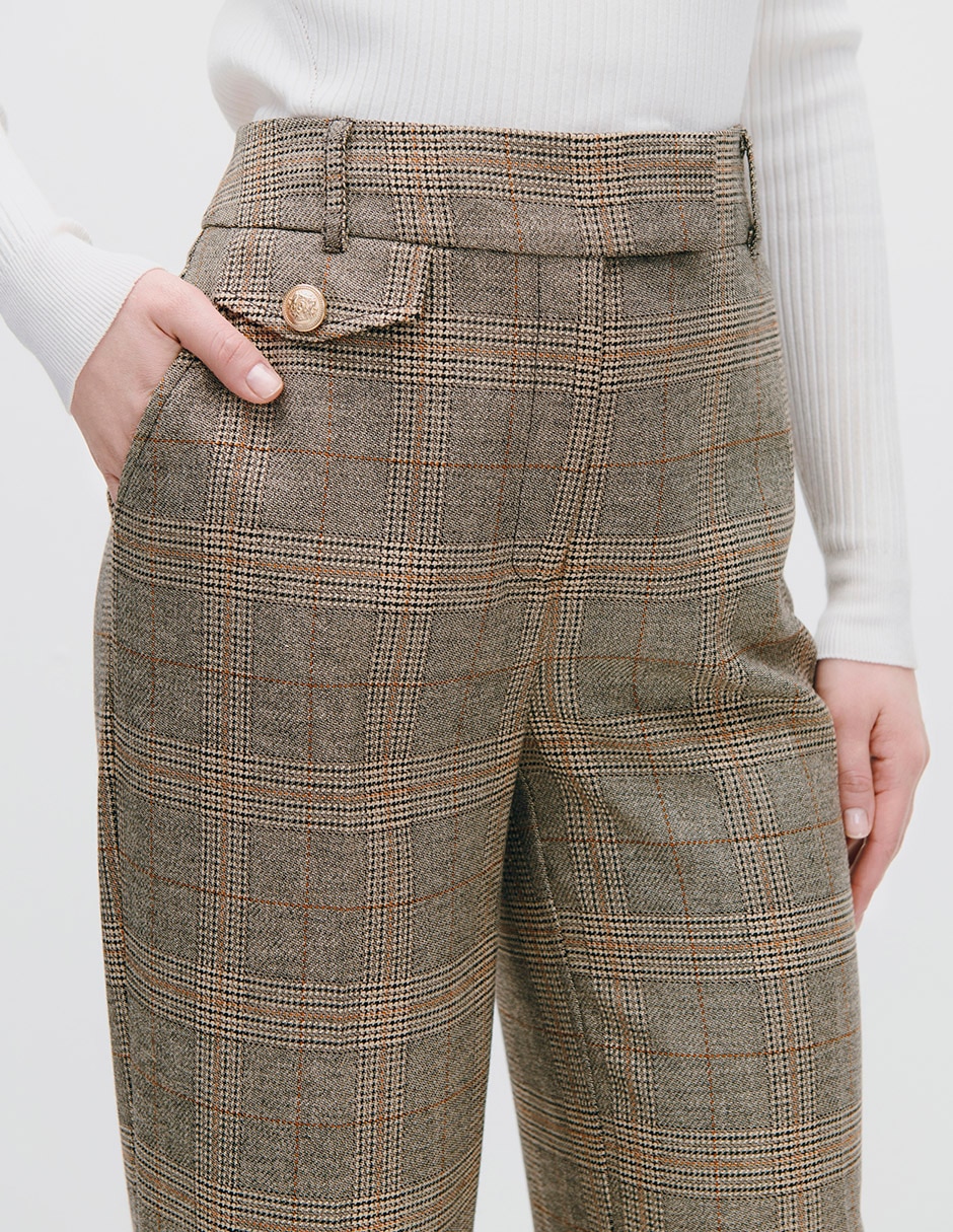 Pantalón regular marrakesh recto para mujer 4